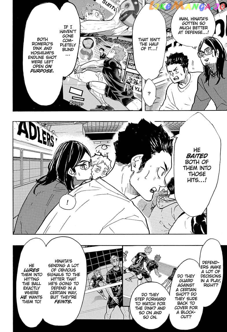 Haikyuu!!, Chapter 384 image 14